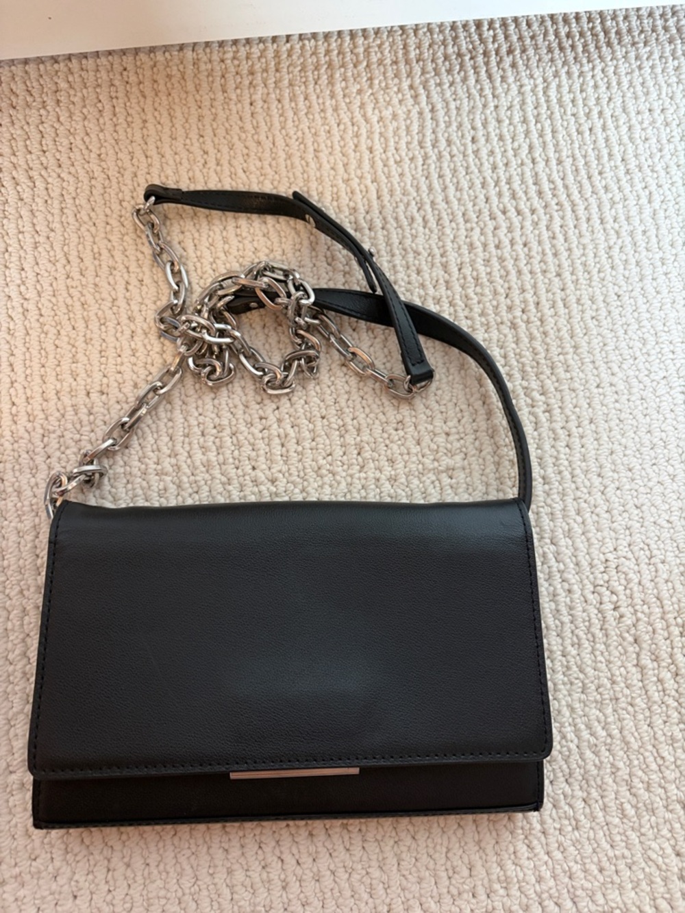 Treasure & bond leather crossbody wallet